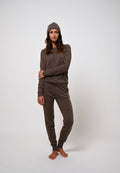 Pull Col Rond - Ecrin - Marron