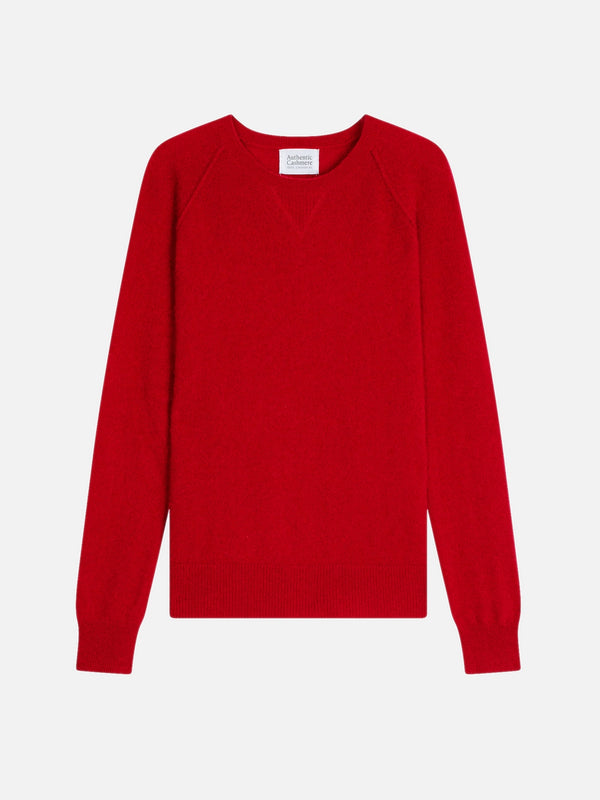 Jersey de cuello redondo - Etret - Rojo