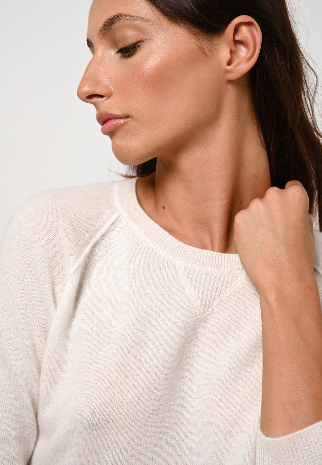 Pull Col Rond - Etret - Ivoire