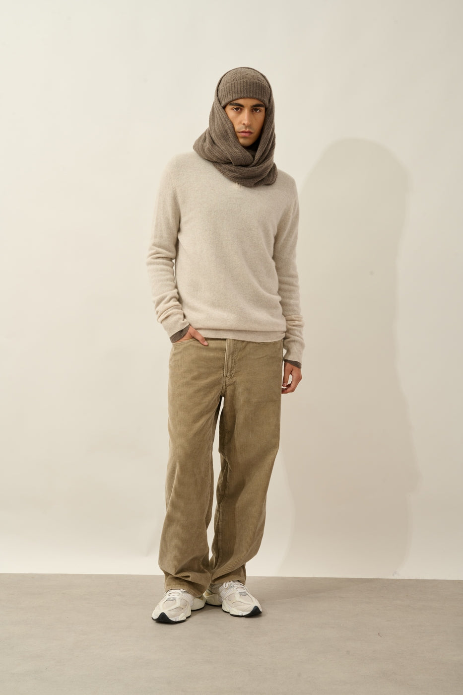 Cuello 4 Hilos - Tommy - Taupe Chiné