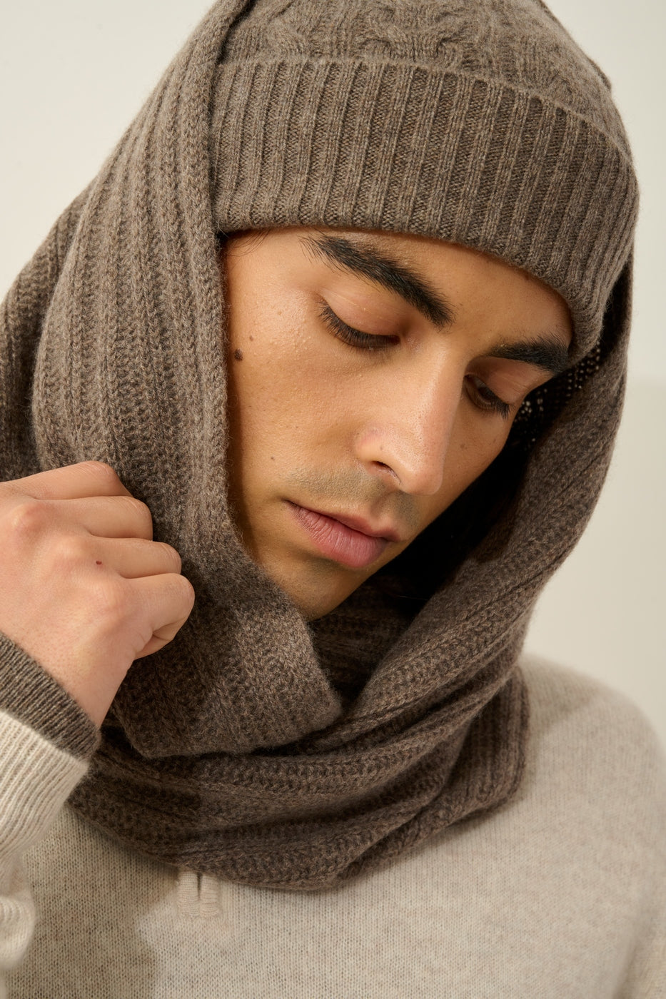 Cuello 4 Hilos - Tommy - Taupe Chiné