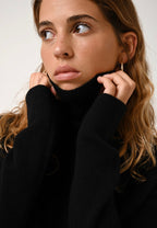 Rollneck Jumper - Suzie - Black