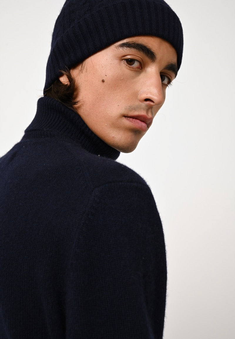 Jersey Cuello Vuelto 4 Hilos - Martin - Navy