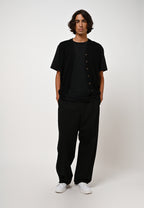 Cardigan Col V Sans Manches - Hugo - Noir