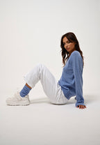 Chewila 4-trådede sokker - Sky - 100 % kashmir 4 tråde - Unisex