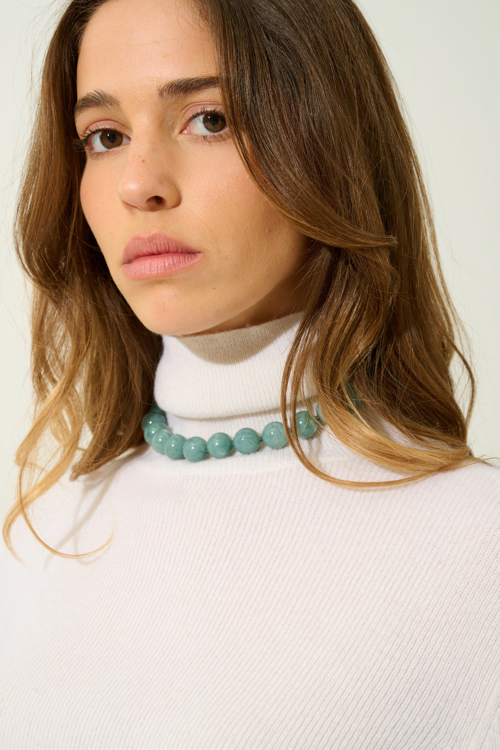 Turtleneck Sweater - Suzie - Snow