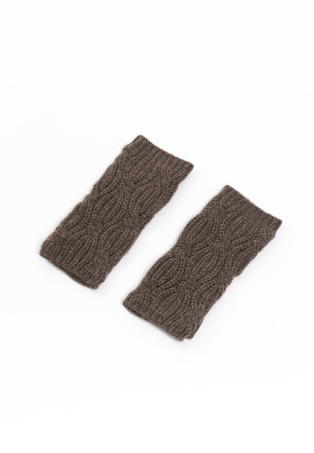 Mitaines 6 Fils - Iris - Marron