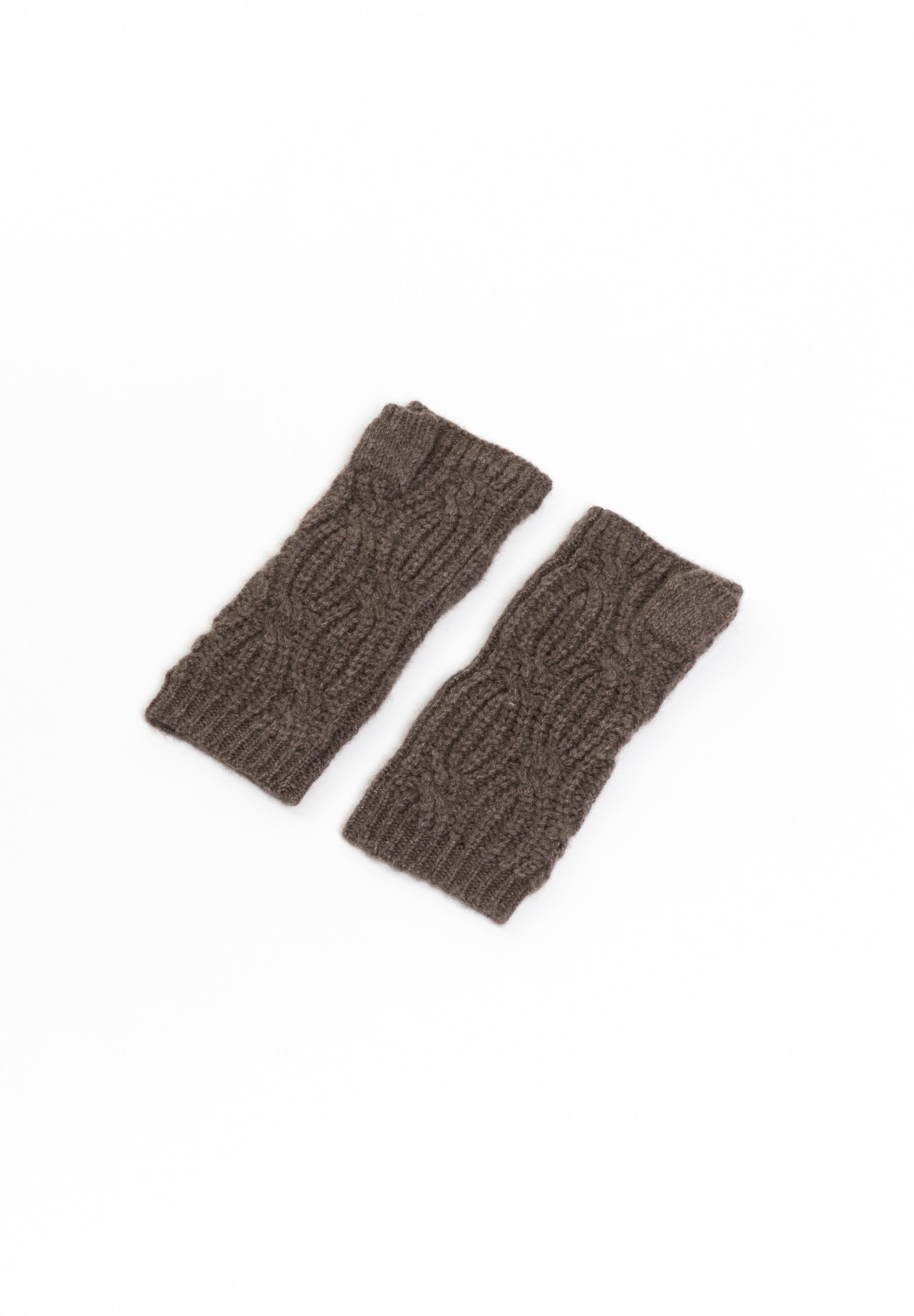 Mitaines 6 Fils - Iris - Marron