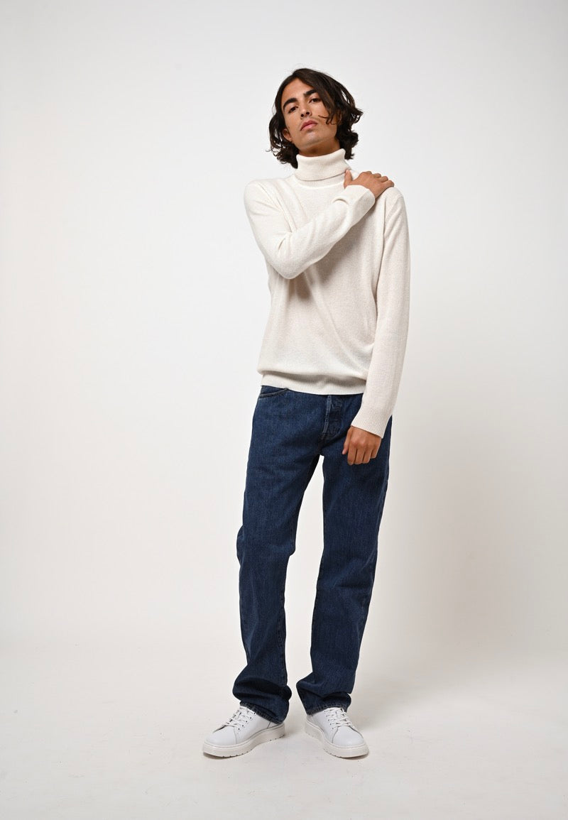 Jersey de cuello alto - Bange - Marfil