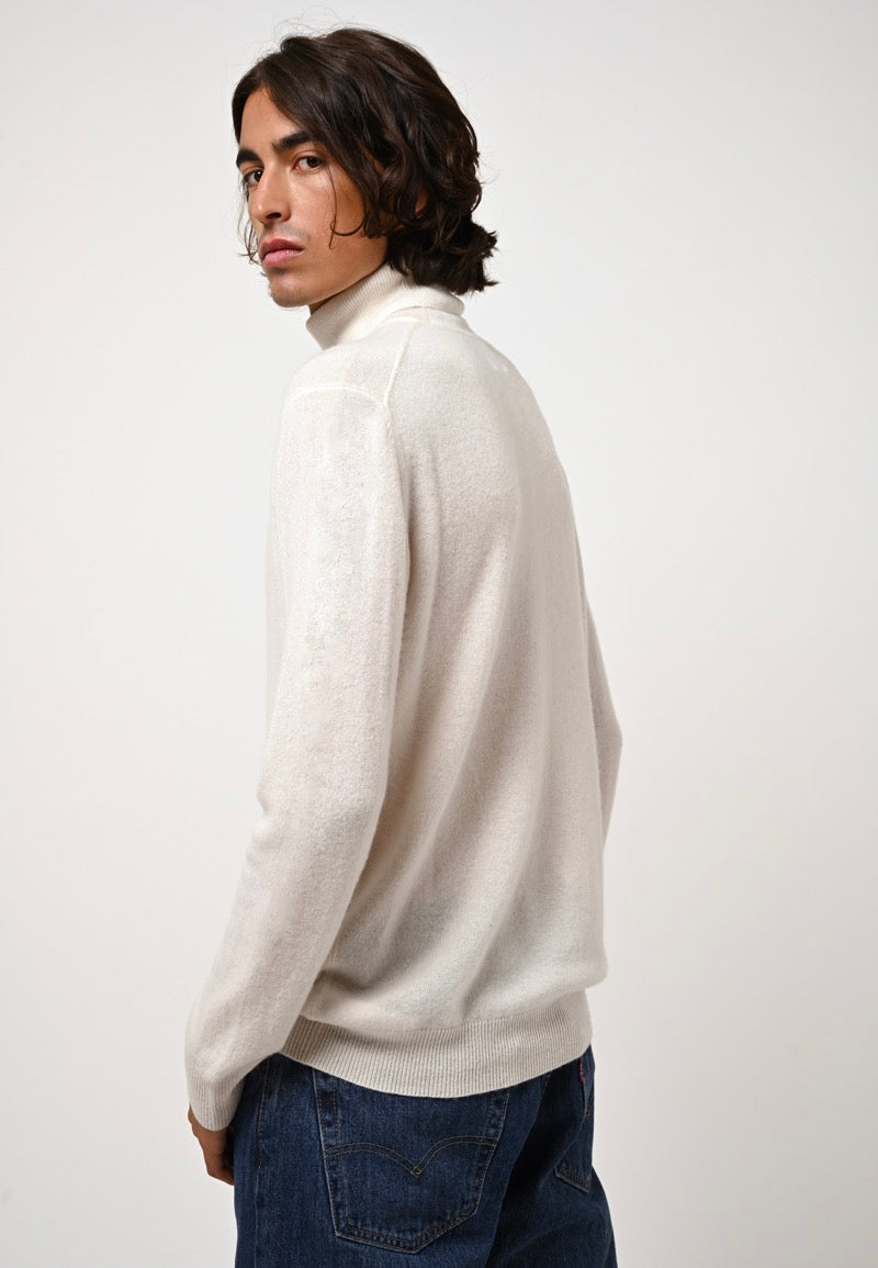 Jersey de cuello alto - Bange - Marfil