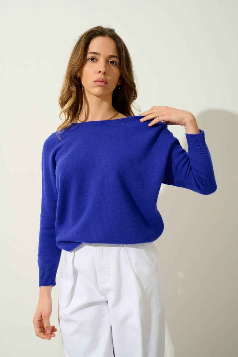 Pull Chauve Souris - Goléon - Indigo