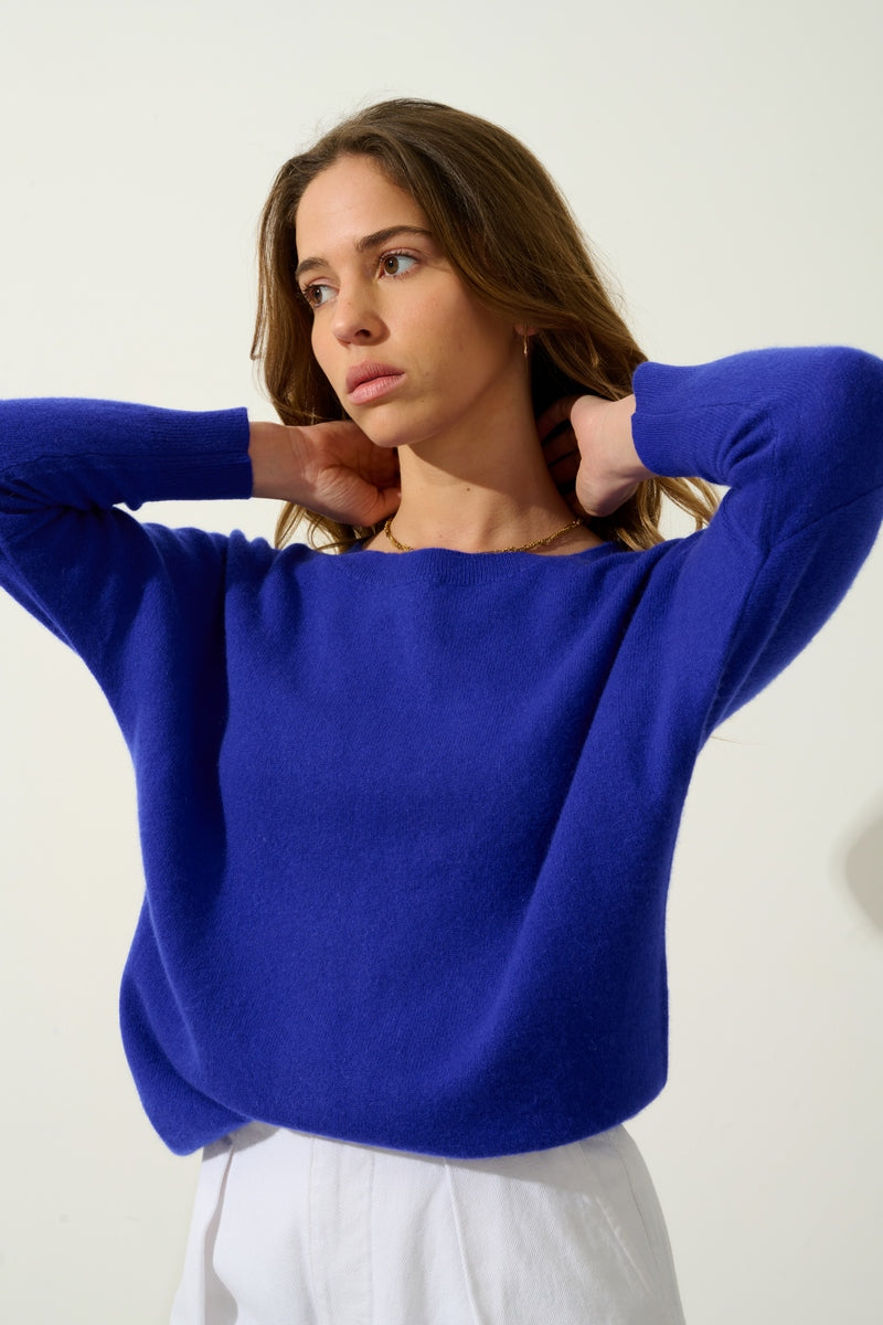 Pull Chauve Souris - Goléon - Indigo
