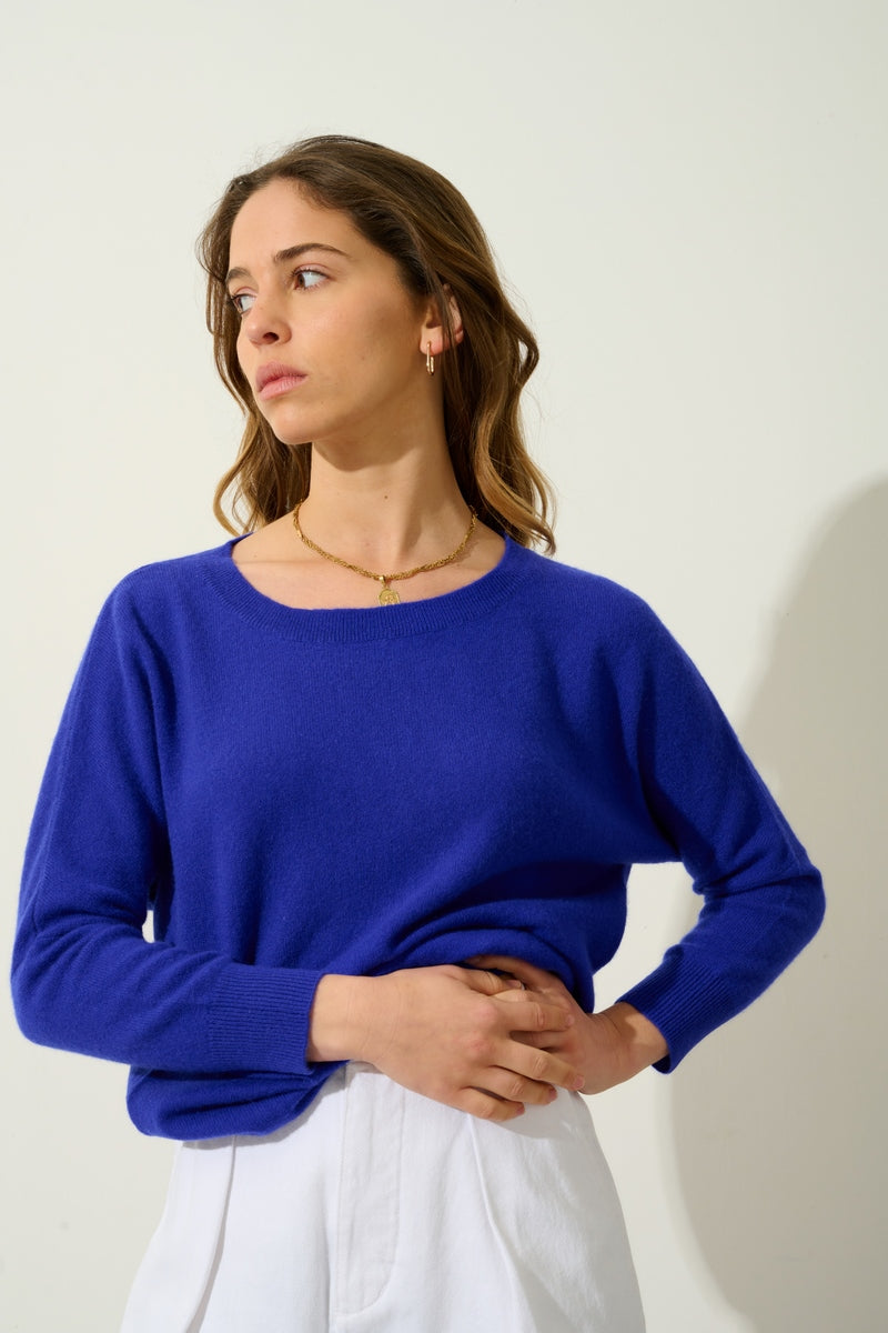 Pull Chauve Souris - Goléon - Indigo