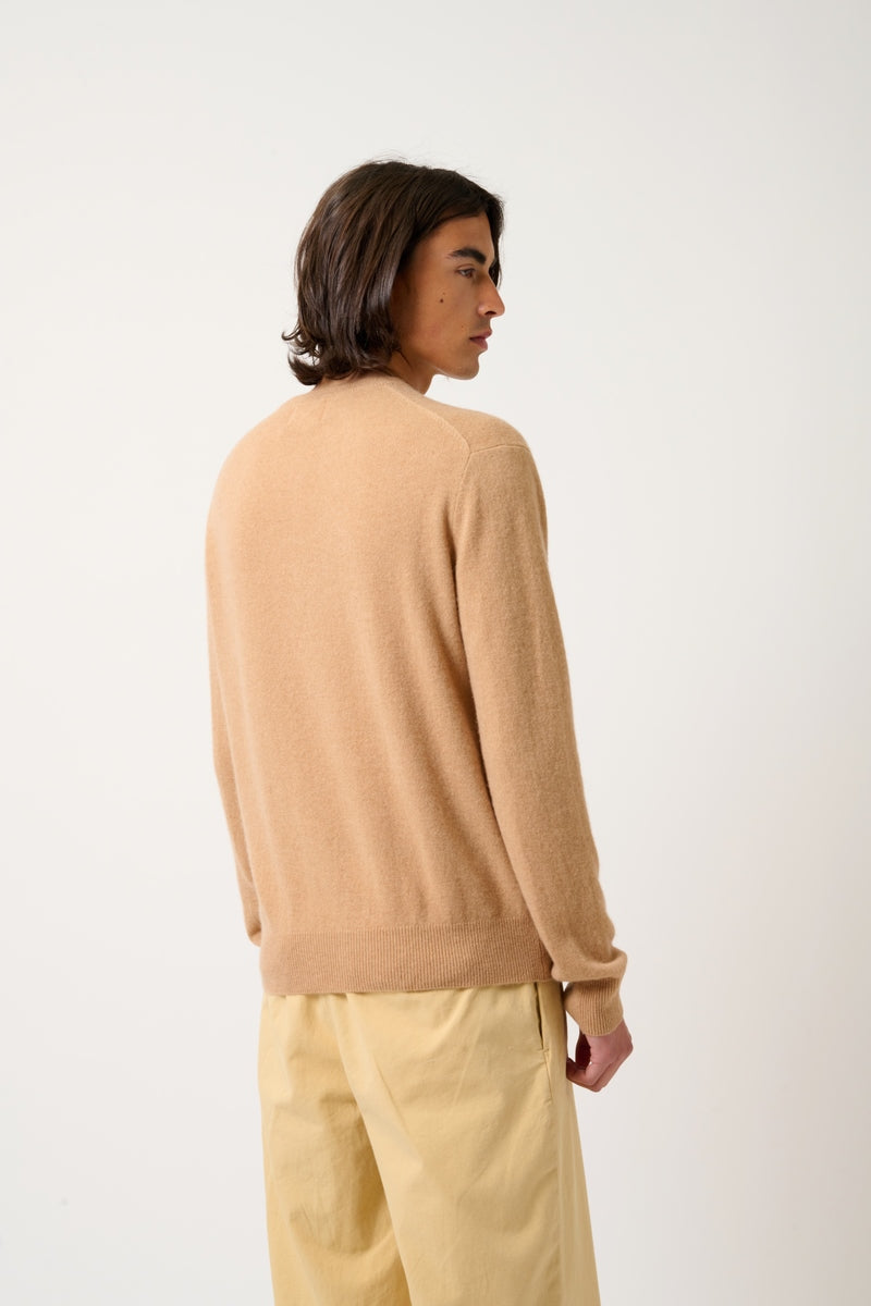 Round-Neck Jumper - Aiglière - Sahara