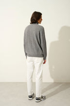 Roll-Neck Jumper - Kona - Brown