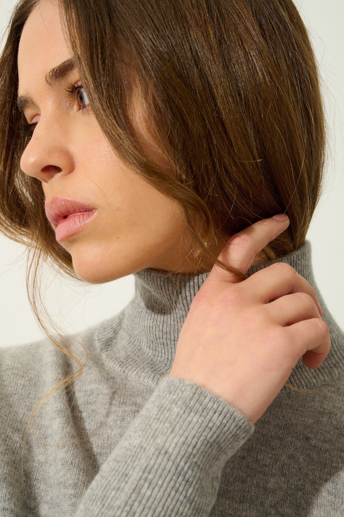 Pull Col Roulé - Eileen - Nuage Chiné