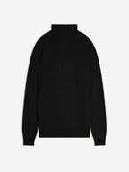 Trucker Neck Jumper - Noemie - Black