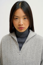Half-Zip Jumper - Marie - Nuage Chiné