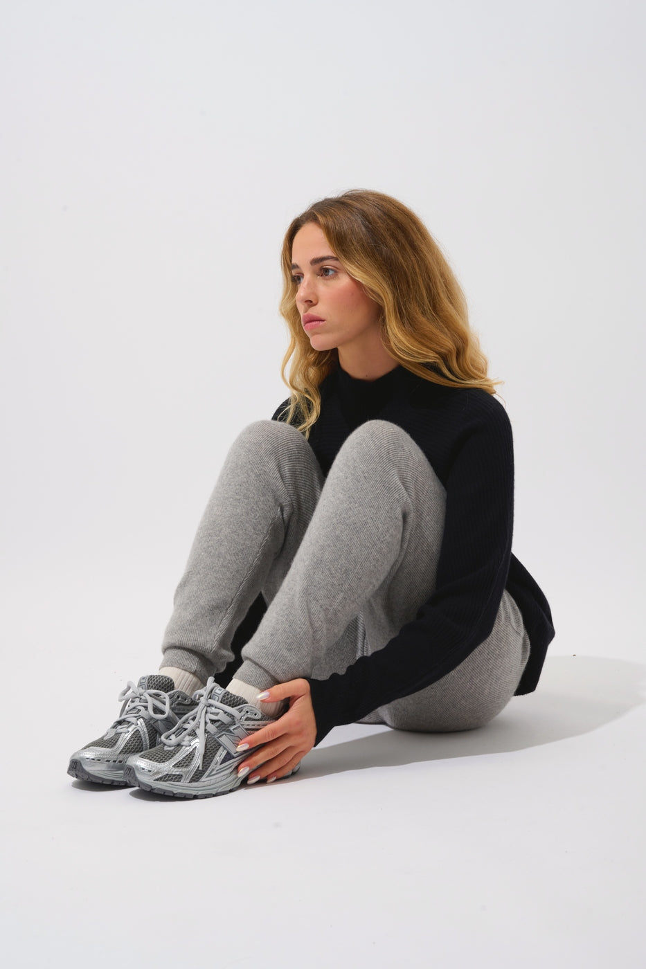 Anika Joggers - Heather Cloud - Women