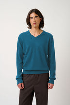 V-Neck Jumper - Agel - Paon