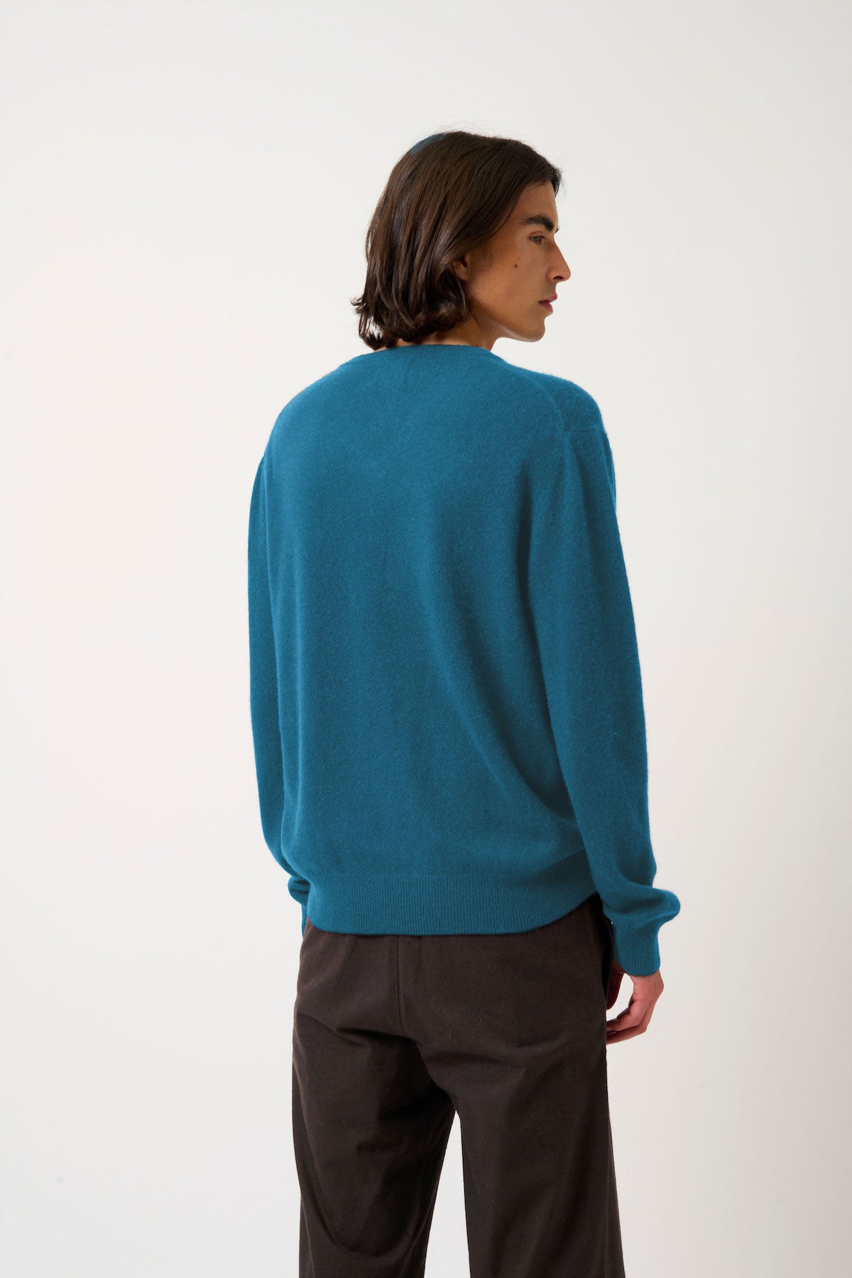 V-Neck Jumper - Agel - Paon