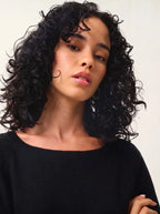 Pull Col Bateau Goutte Dos - Dibona - Noir
