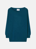 Batwing Jumper Goléon - Peacock - 100% 2-Ply Cashmere