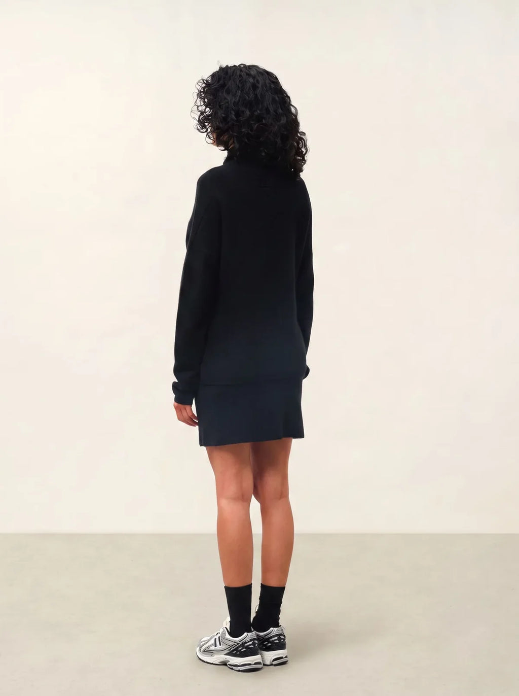 Pull Col Roulé - Collin - Noir