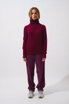 Pull Col Roulé - Dolce - Rouge