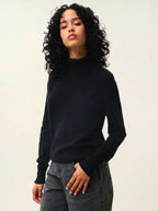 Pull Col Roulé - Dolce - Noir