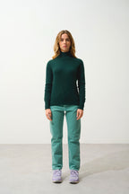 Turtleneck Sweater - Eileen - Cypress