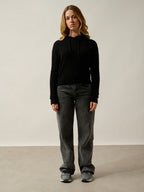 Jersey con capucha Svalinna - Negro