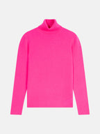 Jersey de cuello alto - Bise - Flamenco rosa fluorescente
