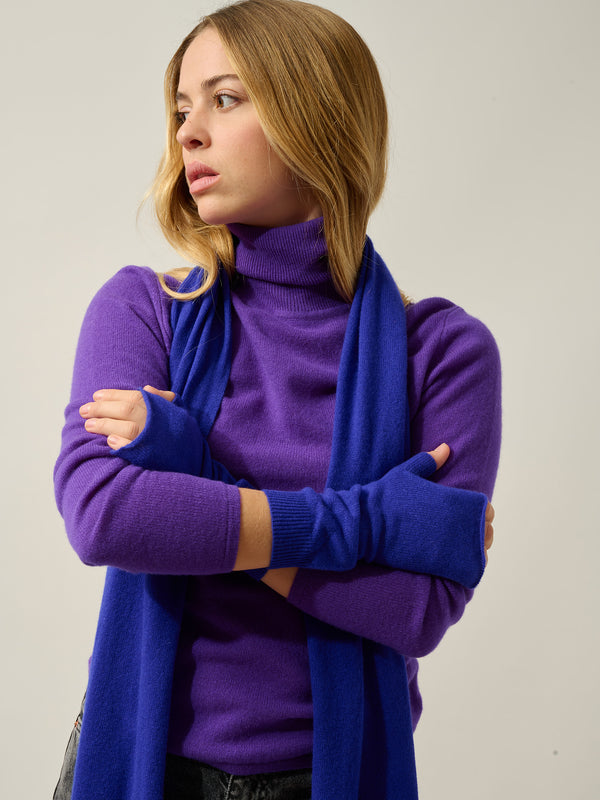 Mitaines Serre - Indigo