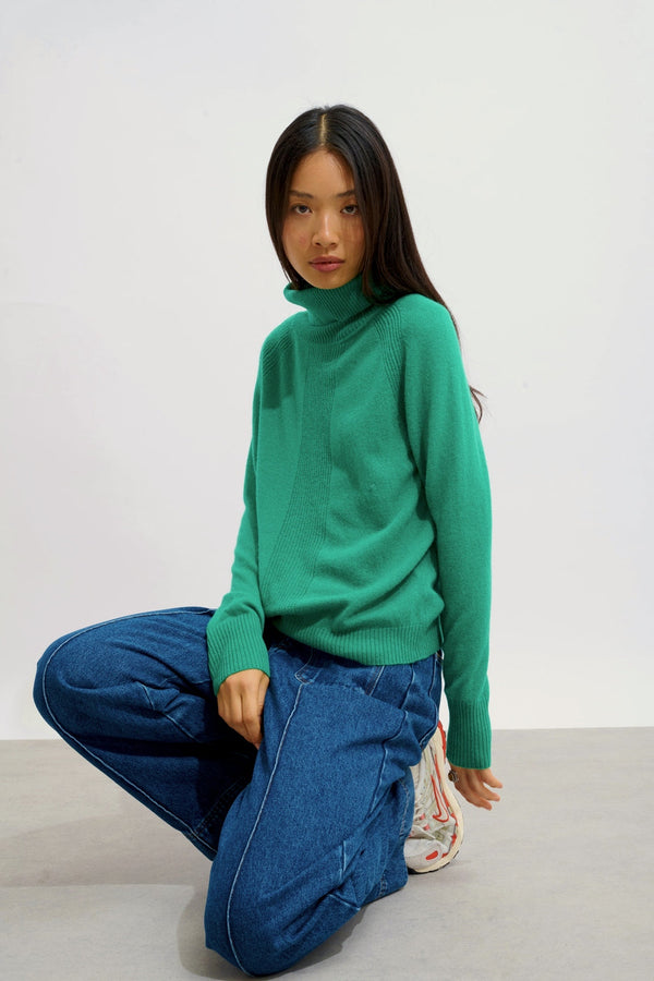 Pull Col Roulé Dolce - Hommethe - Femme