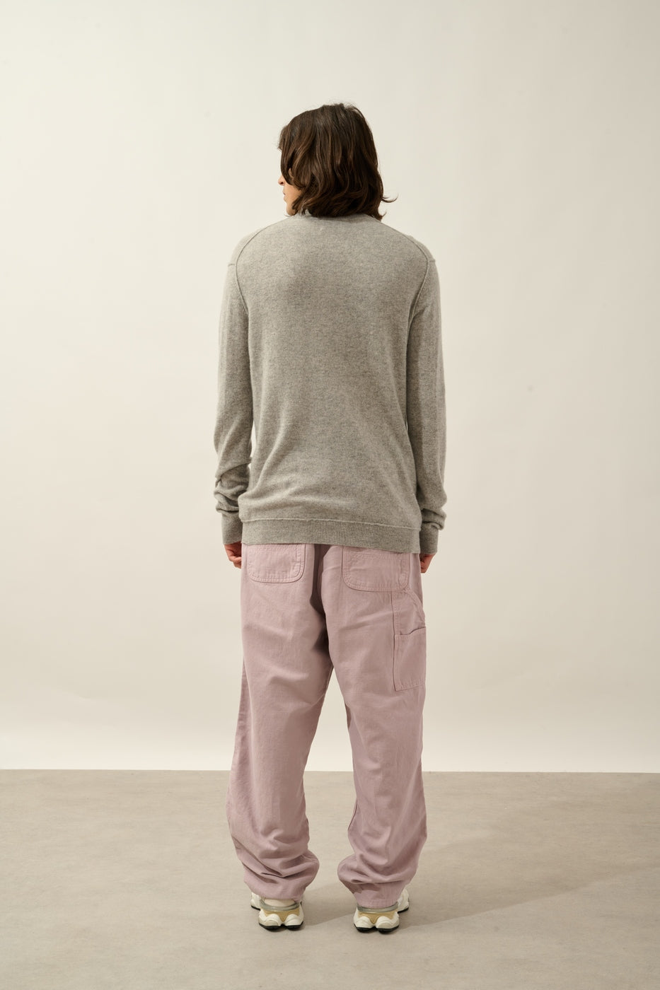 Pull Camionneur Candice - Nuage Chiné - Homme