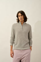 Pull Camionneur Candice - Nuage Chiné - Homme