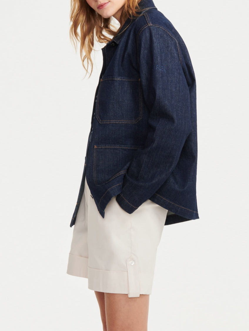 Jakke – Brut Denim Ovd – Dame