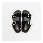 Sandales Azura Black-Pony Hair