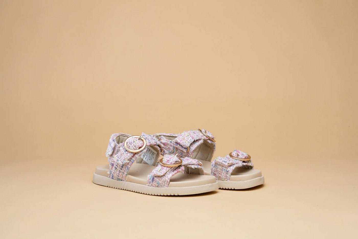 Sandales Azura - Pink Tweed