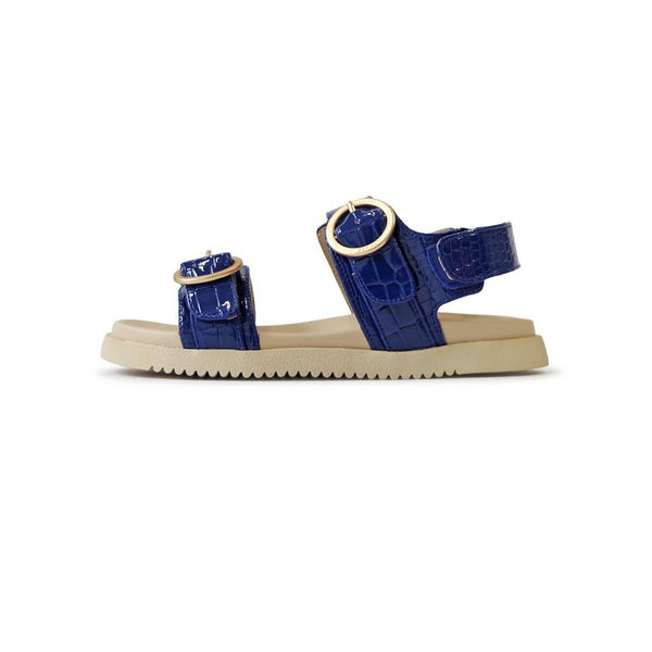 Sandalias Azura - Azul Marino/Cocodrilo