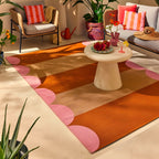 Azur - Tapis D'Extérieur - Polypropylène/Polyester - Beige