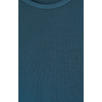 T-Shirt Col Bateau - Petrole - Femme
