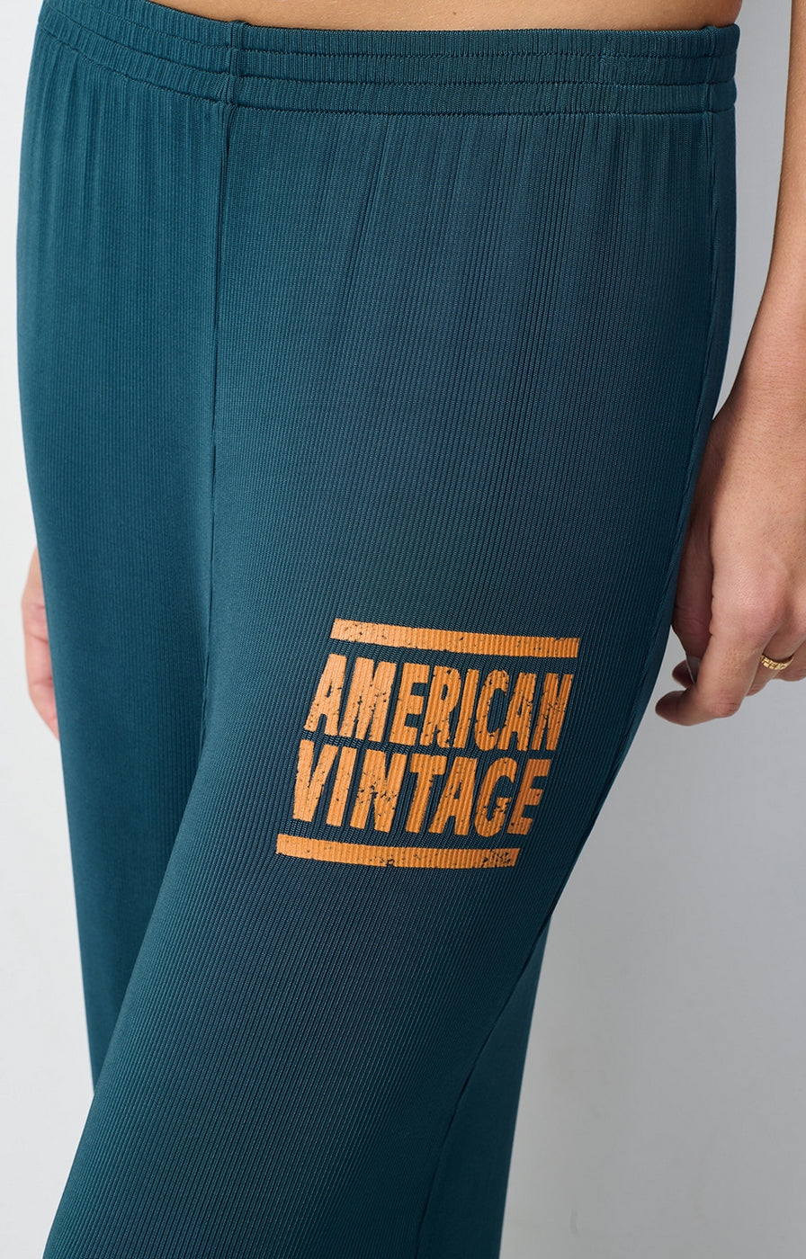 Jogging Ample - Petrole - Femme