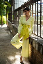 Ensemble Abril - Vert Citron