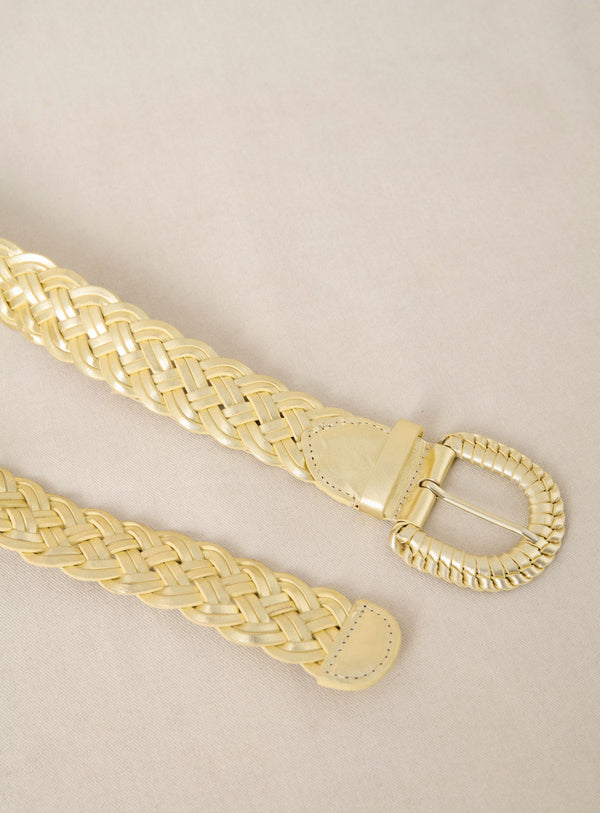 Ceinture Adele Tressée - Dore