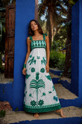 Abito Alana - Green Parrot