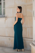Robe Allison - Bleu Pétrole