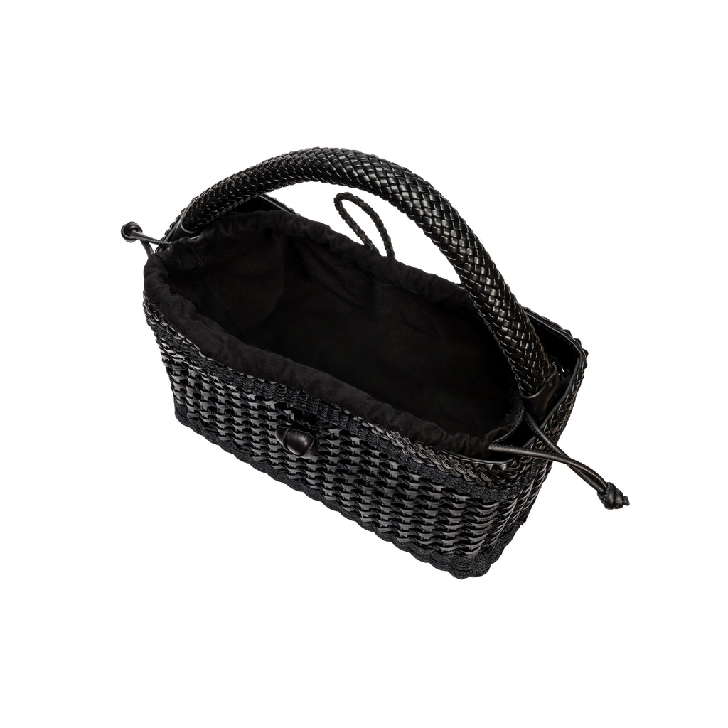 Almeria Black Large Tote Bag