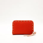 Le Mini Portefeuille Peekaboo Fendi Orange